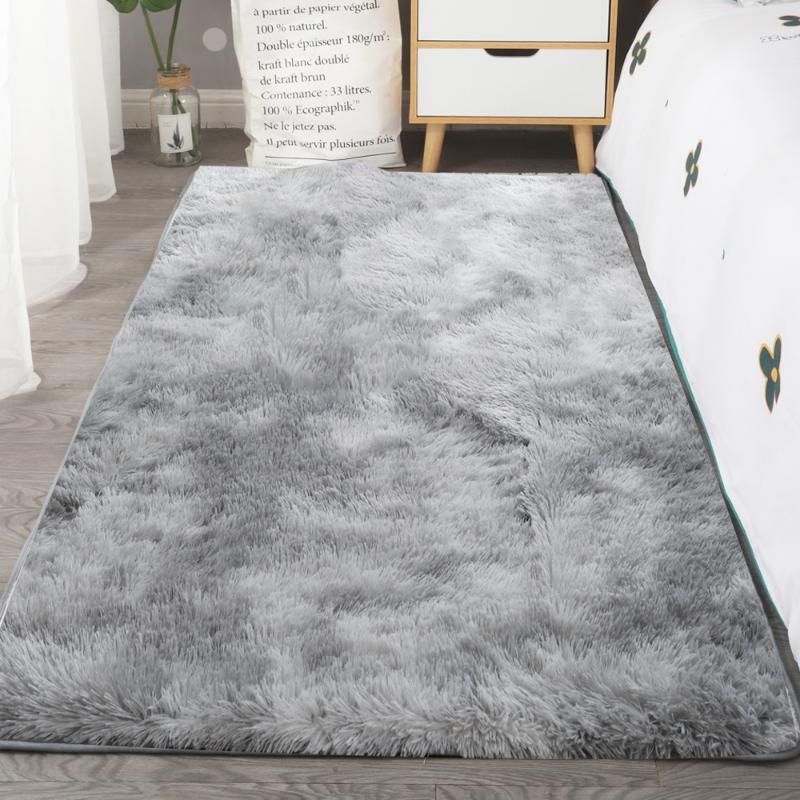 Thick Mat For Living Room Carpet Plush Rug Children Bed Fluffy Floor Carpets Window Bedside Home Decor Rugs Soft Velvet