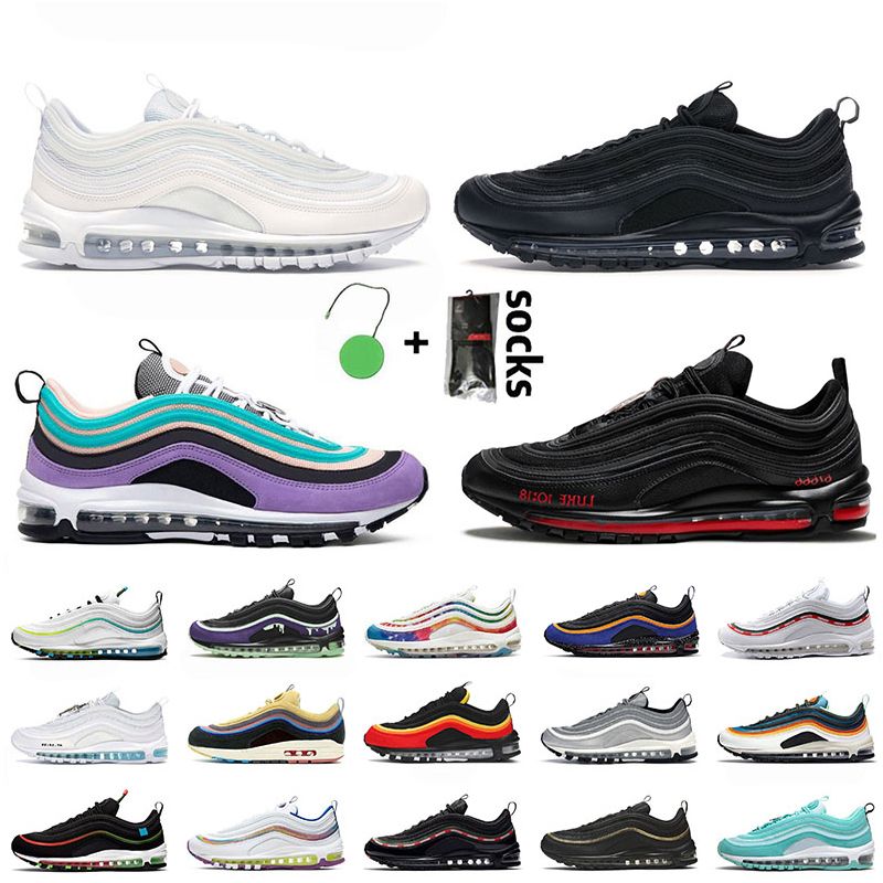 97 Women Mens Running Shoes Top Quality Triple White Black Mschf Lil Nas Satan Slime Halloween Undefeated Worldwide Tropical Twist Sports Sneakers Trainers From Sneakerjerseyfactory 5 19 Dhgate Com