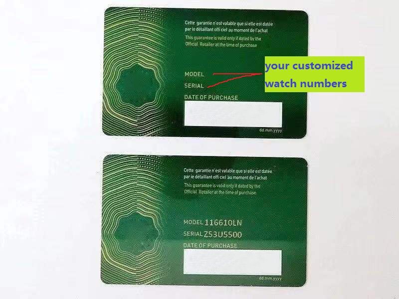 Rolex Id Card