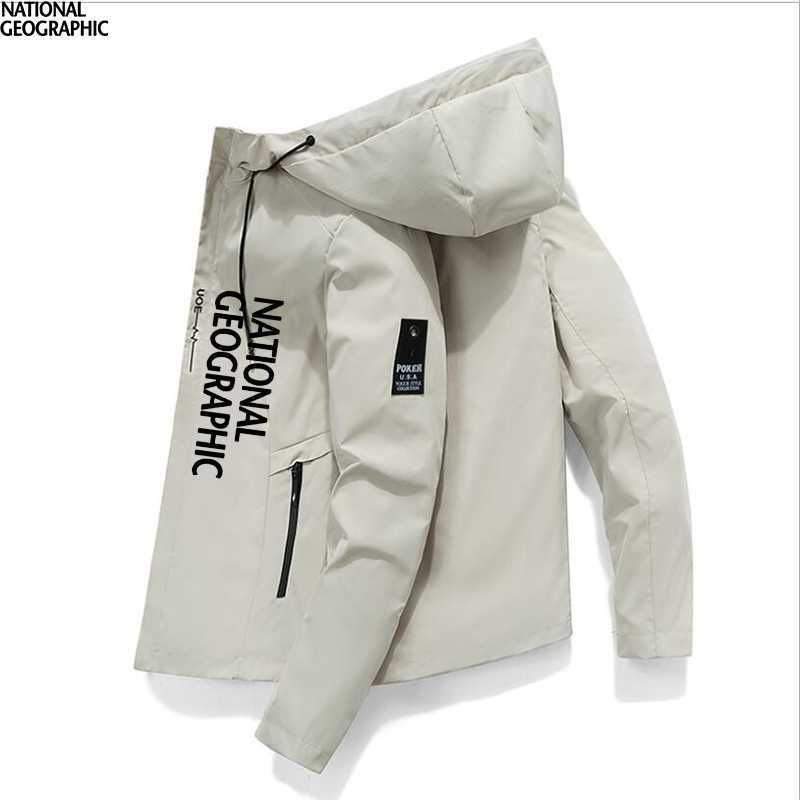Primavera Autumn Mens National Geographic Pesca Jacket Winebreaker Hoodie Zipper Impermeable Ropa De Pesca 211009 De 19,51 € | DHgate