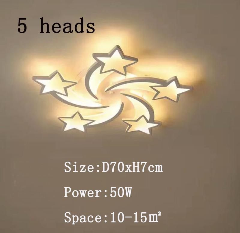 5 heads APP With RC Dimmable