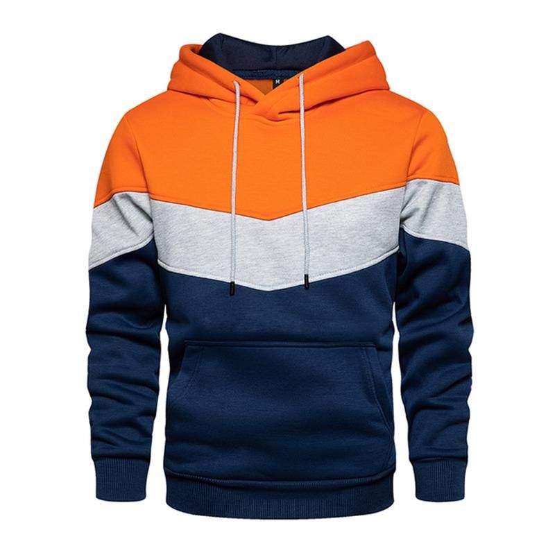 Sudadera con capucha de retales para hombre ropa de calle con estam.. Sudadera con capucha de retales para hombre ropa de calle con estam..