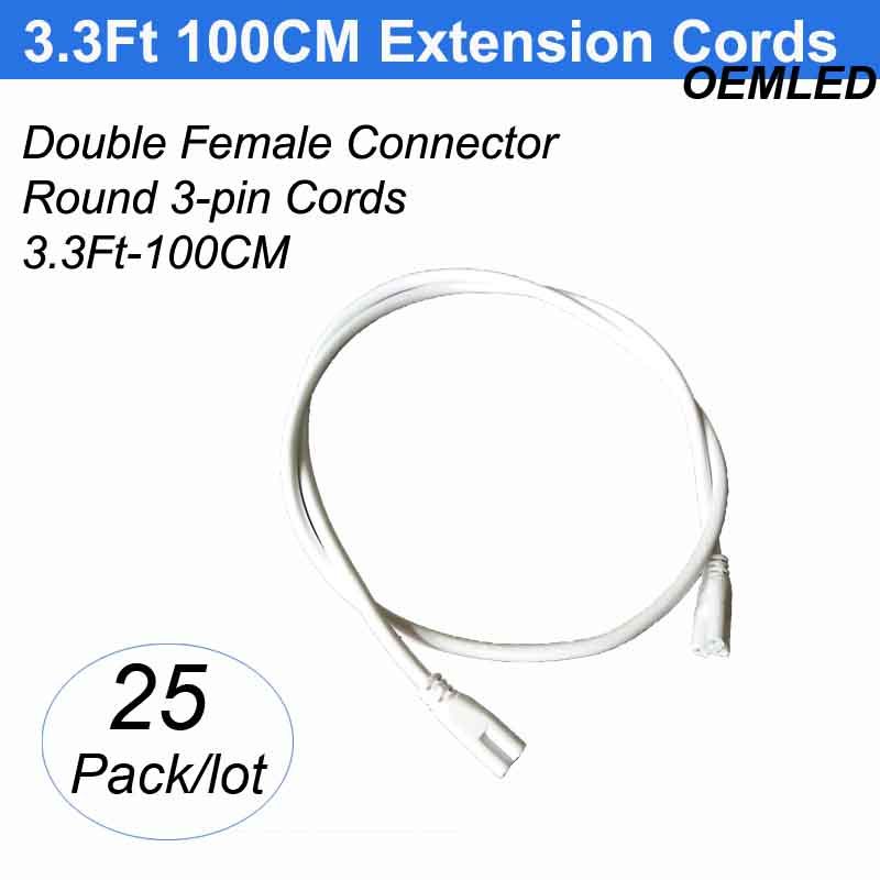 3.3FT 100cm Extension Cords