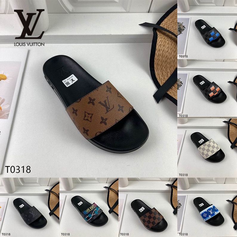 Acquistare Louisvuitton Louis Vuitton Pantofole LV Brand Designer Slides  For Men Donne Fashion Fashion Luxury Black Bianco Rosso Piano Flat Bottoms  Sandali Sandali 36 45 Economico | Consegna Veloce E Qualità | It.Dhgate