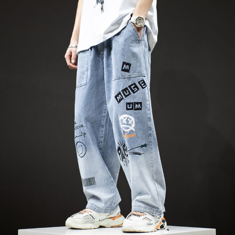 Pantalones casuales Pantalones anchos de Hip Hop para hombre pantalones  casuales de alg rocic.com