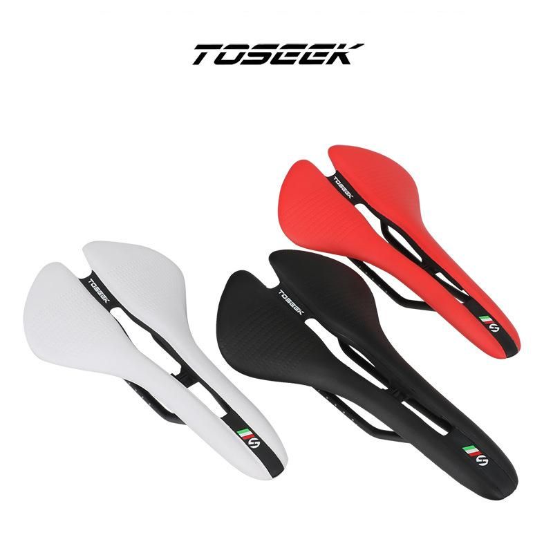 Koop De Beste En Nieuwste Type TOSEEK MTB Fiets Zadel Racefiets Ultralight  185G Racing Seat Holle Ergonomisch Ontwerp Cr MO Rail Voor Fietszadels  |DHgate