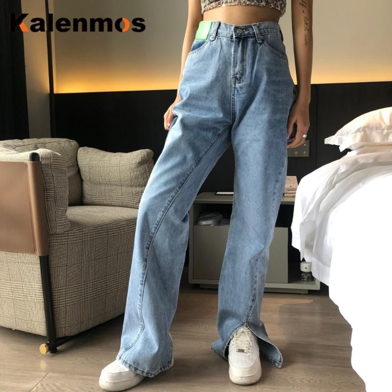 Compra Pantalones De Mezclilla Mujeres Alta Cintura Jeans Lavados Primavera  Otoño Blanqueado Casual Pantalones Sexy Haciendo Harem Jean Vintage Mujeres  Barato | Entrega Rápida Y Calidad | Es.Dhgate