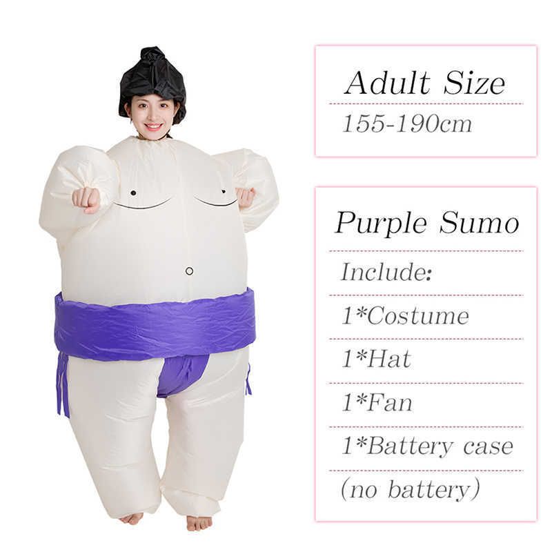 Adult Purple Sumo