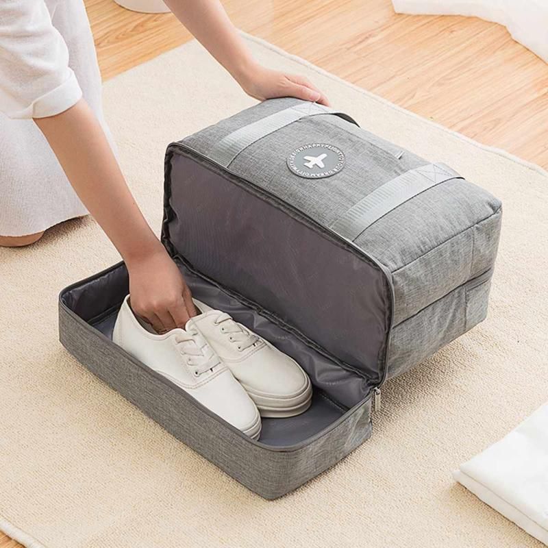 Compra Bolsas De Almacenamiento Zapatos Impermeables Ropa Bolsa Viaje  Portátil Capacidad Grande Equipaje Clasificación De La Bolsa Organizador  Cosmético Lavado Barato | Entrega Rápida Y Calidad | Es.Dhgate