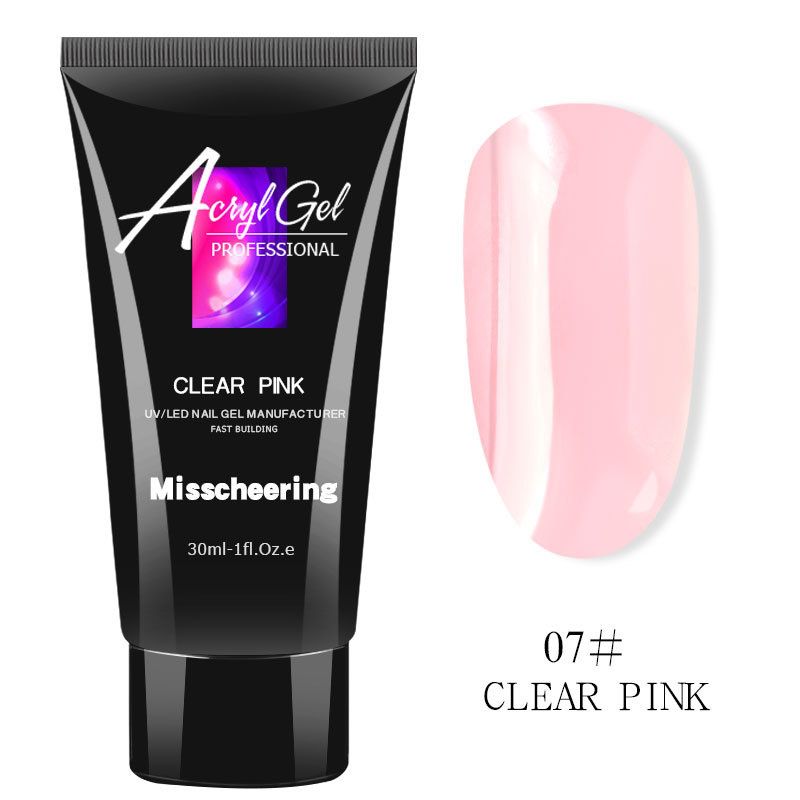 07 # Clear Pink