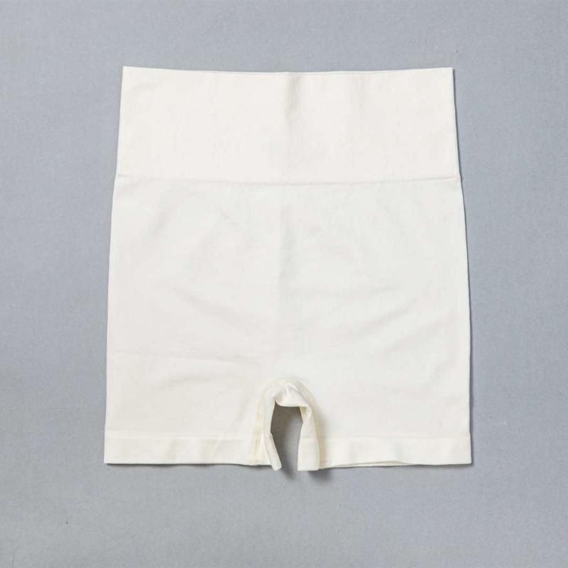 BeigeWhite shorts