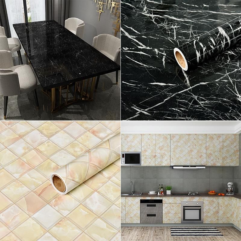 Marble Wallpaper Table Kitchen Cupboard Waterproof Wall Stickers Home Decor Marble Wallpaper Table Kitchen Cupboard Waterproof Wall Stickers Home Decor