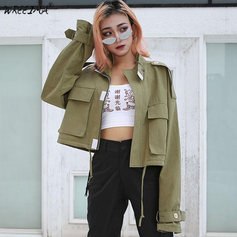 army green spring jackets