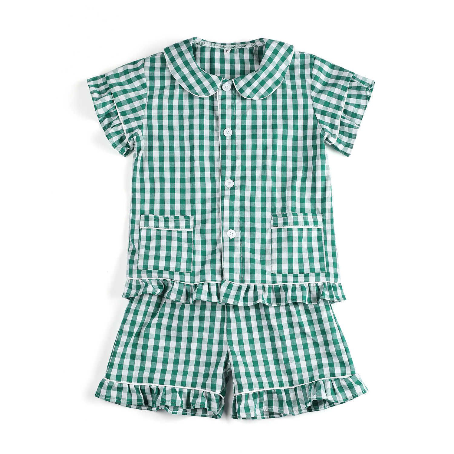 Plaid verde frontale