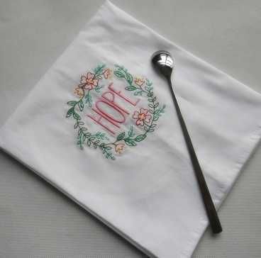 #1 Embroidered Napkins