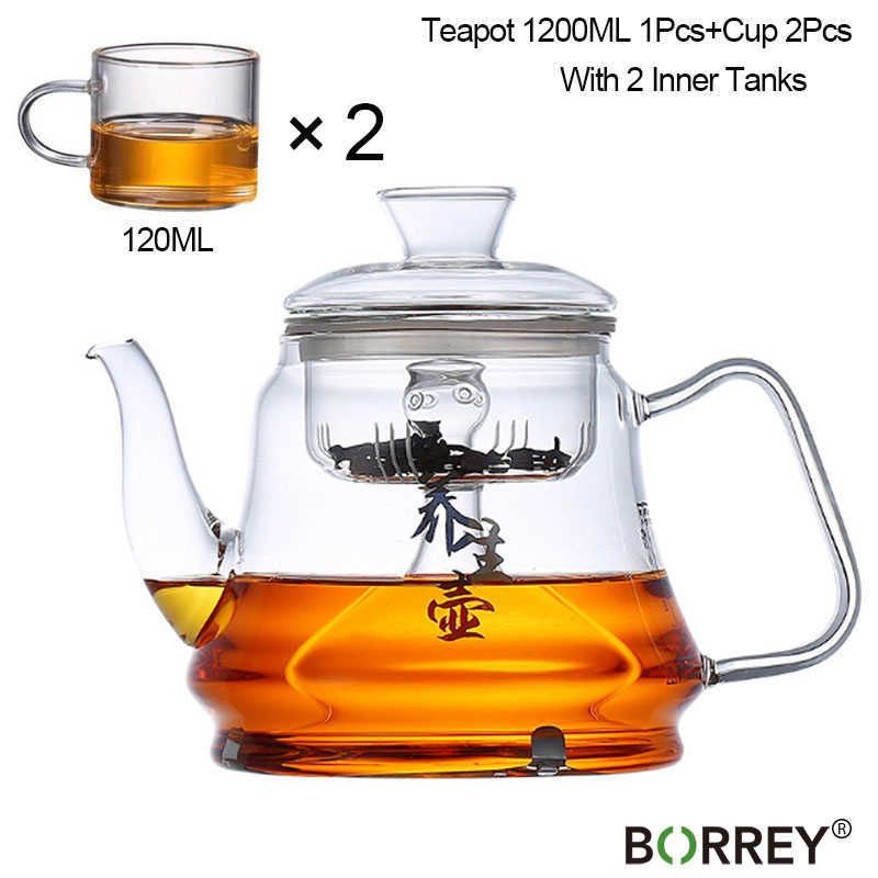 Teapot 1pcs Cup 2pcs