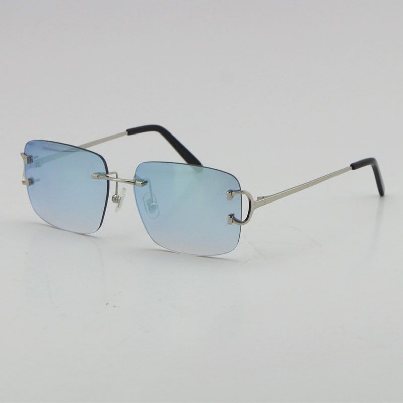 Silver Blue mirror Lens