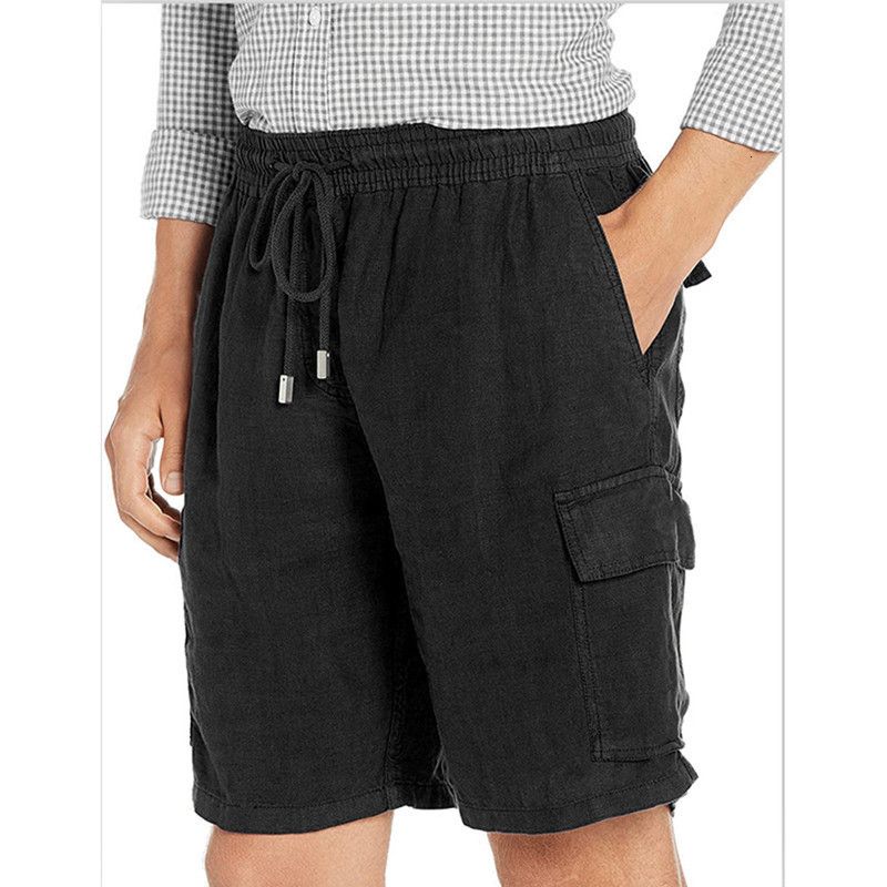 Pantalones De Trabajo Con Múltiples Bolsillos Con Cordón De Pantalones De Trabajo Con Múltiples Bolsillos Con Cordón De