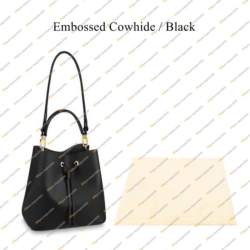 Embossed Cowhide & Black