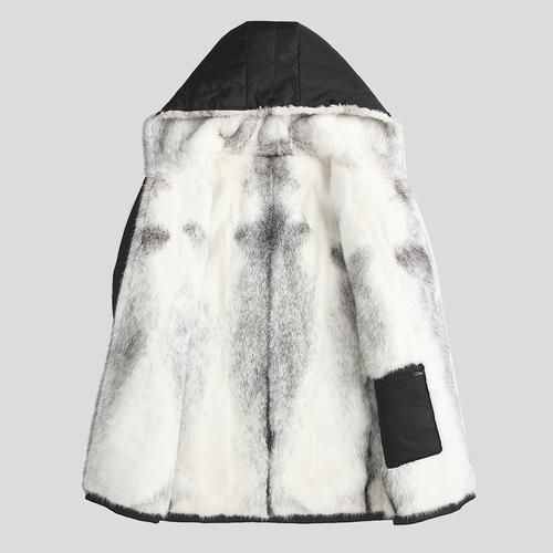 cross mink fur liner