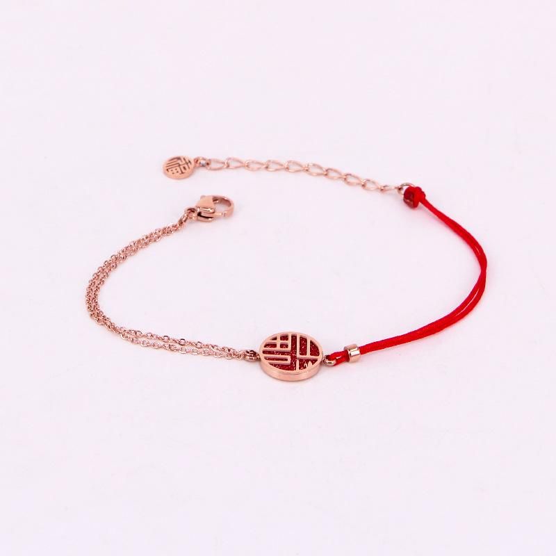 bracelet en or rose