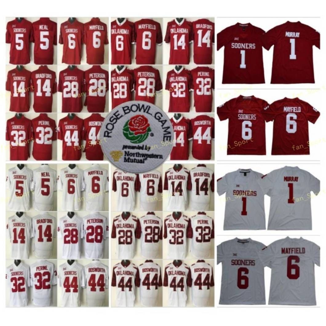كوليستون اشقر رمادي Wholesale NCAA College Oklahoma Sooners 1 Kyler Murray Jersey 6 ... كوليستون اشقر رمادي كوليستون اشقر رمادي Wholesale NCAA College Oklahoma Sooners 1 Kyler Murray Jersey 6 ... كوليستون اشقر رمادي