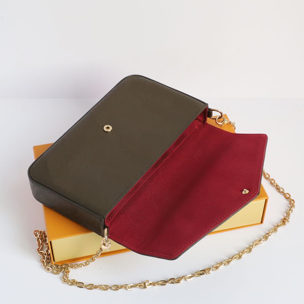 Nuevo 2022 de calidad lujos lujo carteras de diseño monedero 3 piezas conjunto