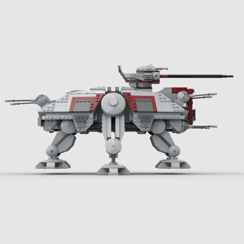 Details about   MOC AT-TE Walker Model Building Block Bricks Kids Assemble Toys Birthday Gifts 