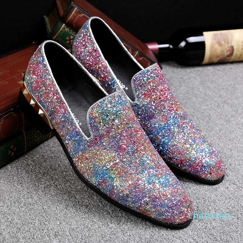 mens glitter shoes