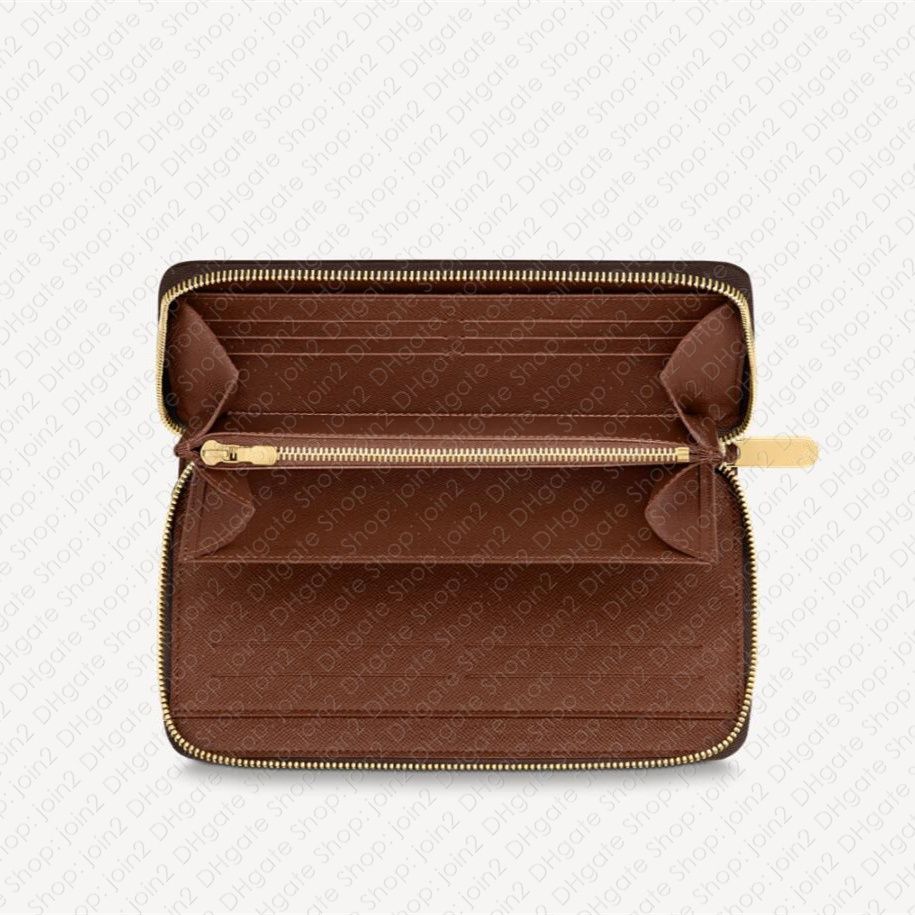 Louis Vuitton ZIPPY ORGANISER Other Plaid Patterns Monogram Canvas Leather  Long Wallet (N60111, M62581)