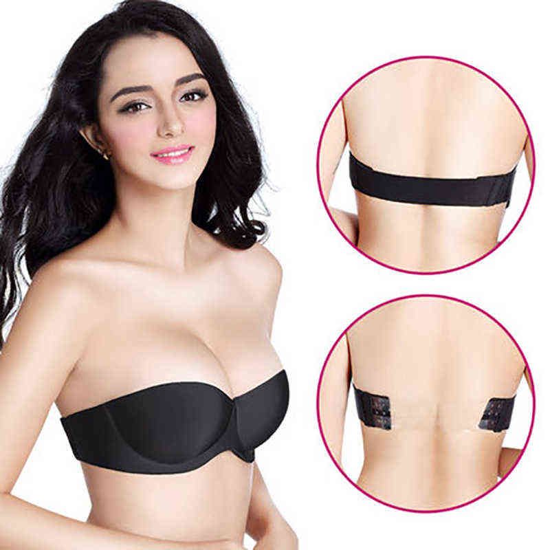 Compra Sexy Invisible Sujetadores Para Mujeres Mágica Lencería Sin Tirantes  Push Up Stead Backless Bralette 1/2 Taza Brassiere Ropa Interior Vestido De  Novia W220218 Barato | Entrega Rápida Y Calidad | Es.Dhgate
