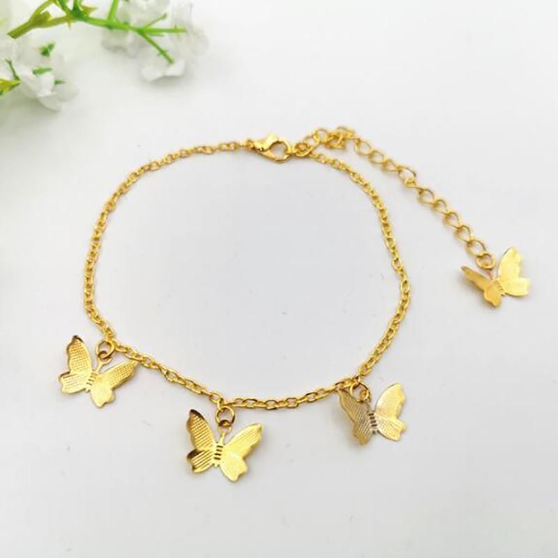 4 Gold Butterfly