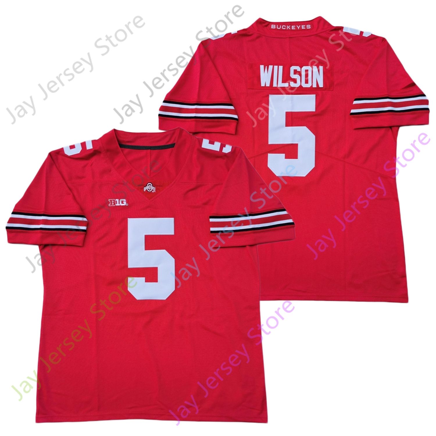 5 Garrett Wilson Red