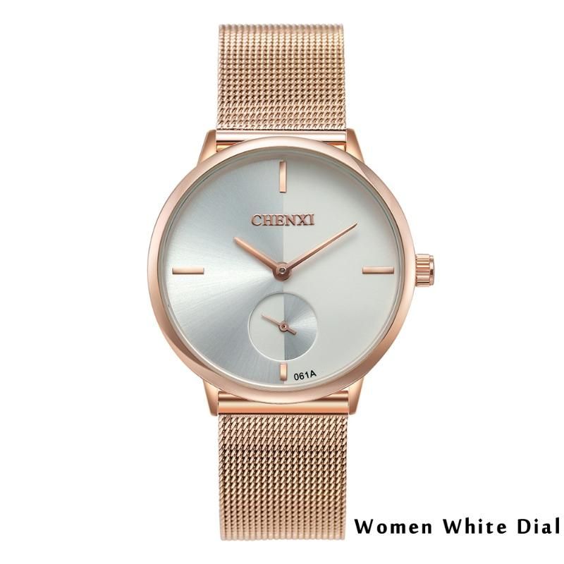 Women White Dial