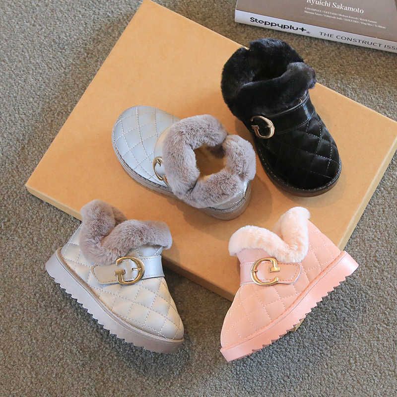 Compra Simba Star Boys and Girls Boots Peluche Botas De Invierno Marea  Zapatos De Marea Otoño E Invierno Zapatos Para Niños A Prueba De Agua Botas  De Nieve Barato | Entrega Rápida