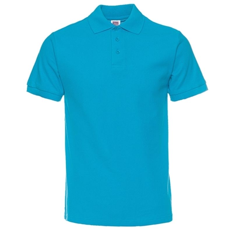 20 colores de alta calidad 100% de algodón sólido camiseta Polo de color Casual polo camisas de man 