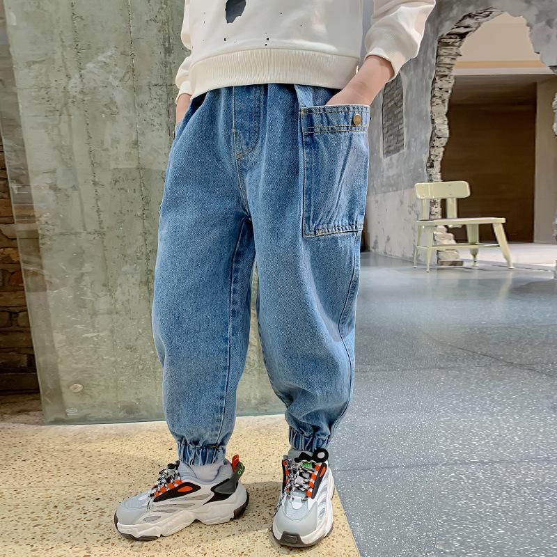 Compra Jeans 2021 Moda Jean Primavera Otoño Niño Pantalones Pantalones  Capris Niños Niños Ropa Denim Vaquero Largo Adolescente Deporte Alto Qu  Barato | Entrega Rápida Y Calidad | Es.Dhgate