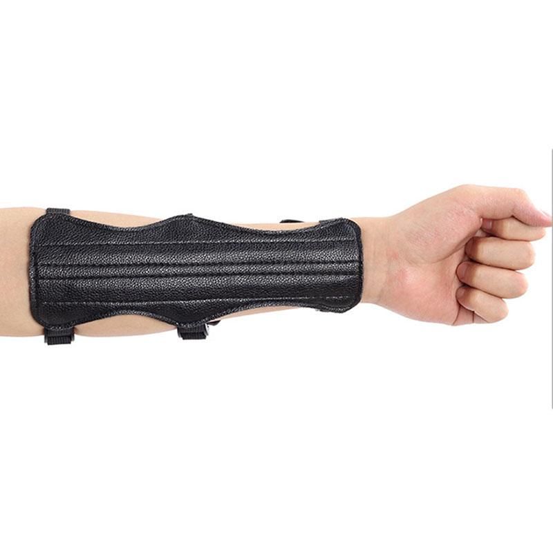 Double Layer Finger Tab Fingertabs Archery Arm Guard Protector