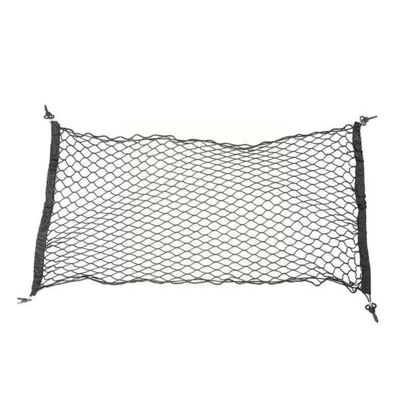 Qiilu Car Trunk Side Luggage Elastic Storage Net Mesh Pocket Organizer 4525cm Qiilu Car Trunk Side Luggage Elastic Storage Net Mesh Pocket Organizer 4525cm