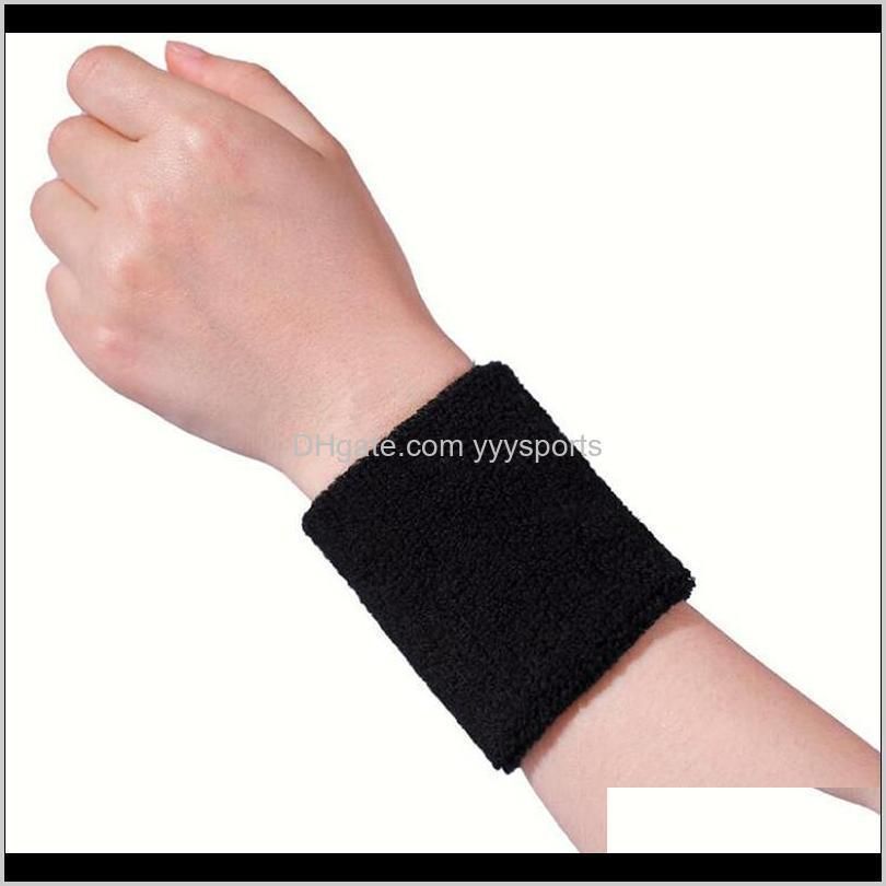 Sport Bracer Sport Tennis Yoga Fitness Wristband Hand Wrap Protective Sweatband 