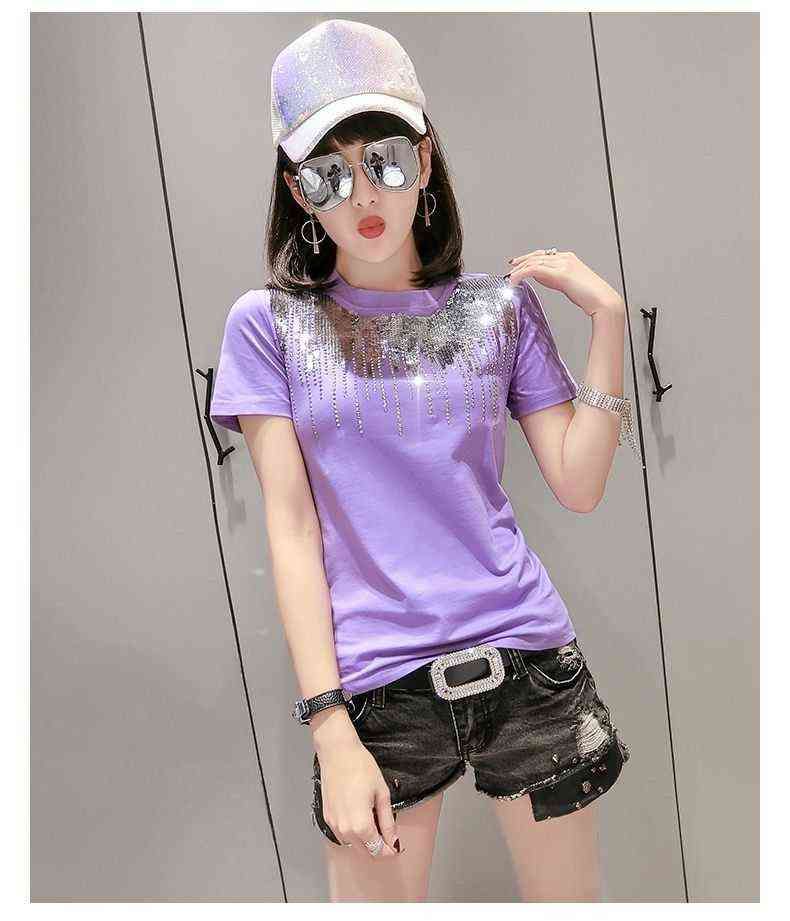 Tshirt violet clair