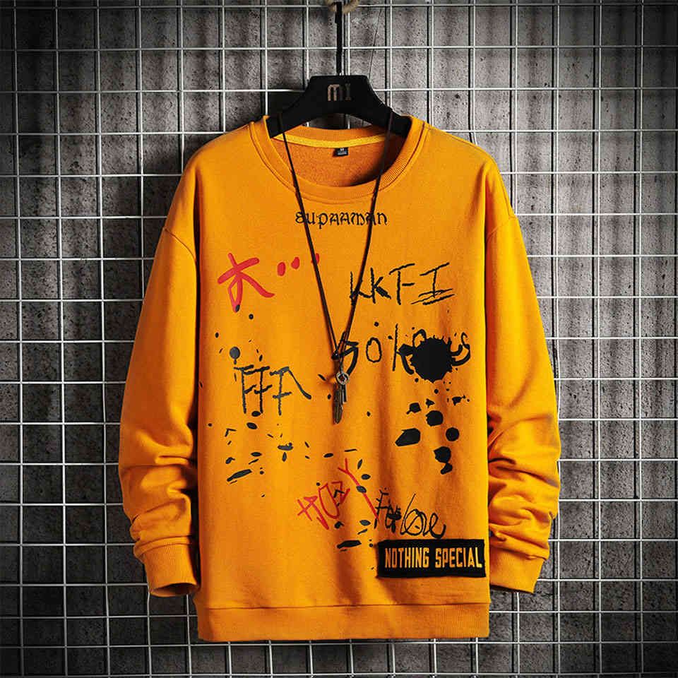 Compra Sudaderas Con Capucha Para Hombre Singleroad Sudadera Con Capucha  Masculina De Gran Tamaño 2021 Streetwear Japonés Harajuku Hip Hop Sudadera  Naranja Barato | Entrega Rápida Y Calidad | Es.Dhgate