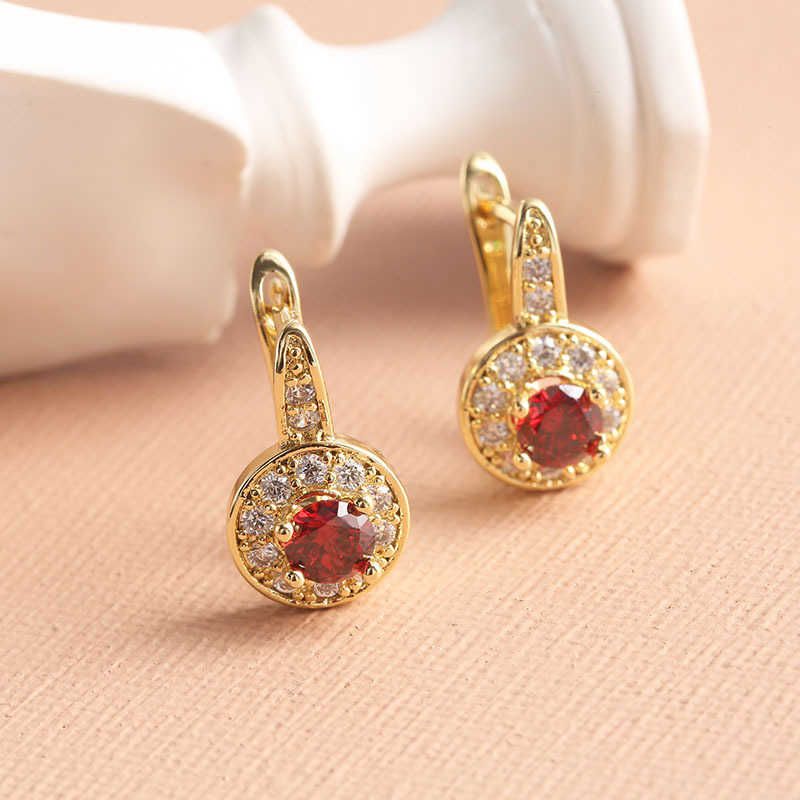 8 ouro diamante vermelho