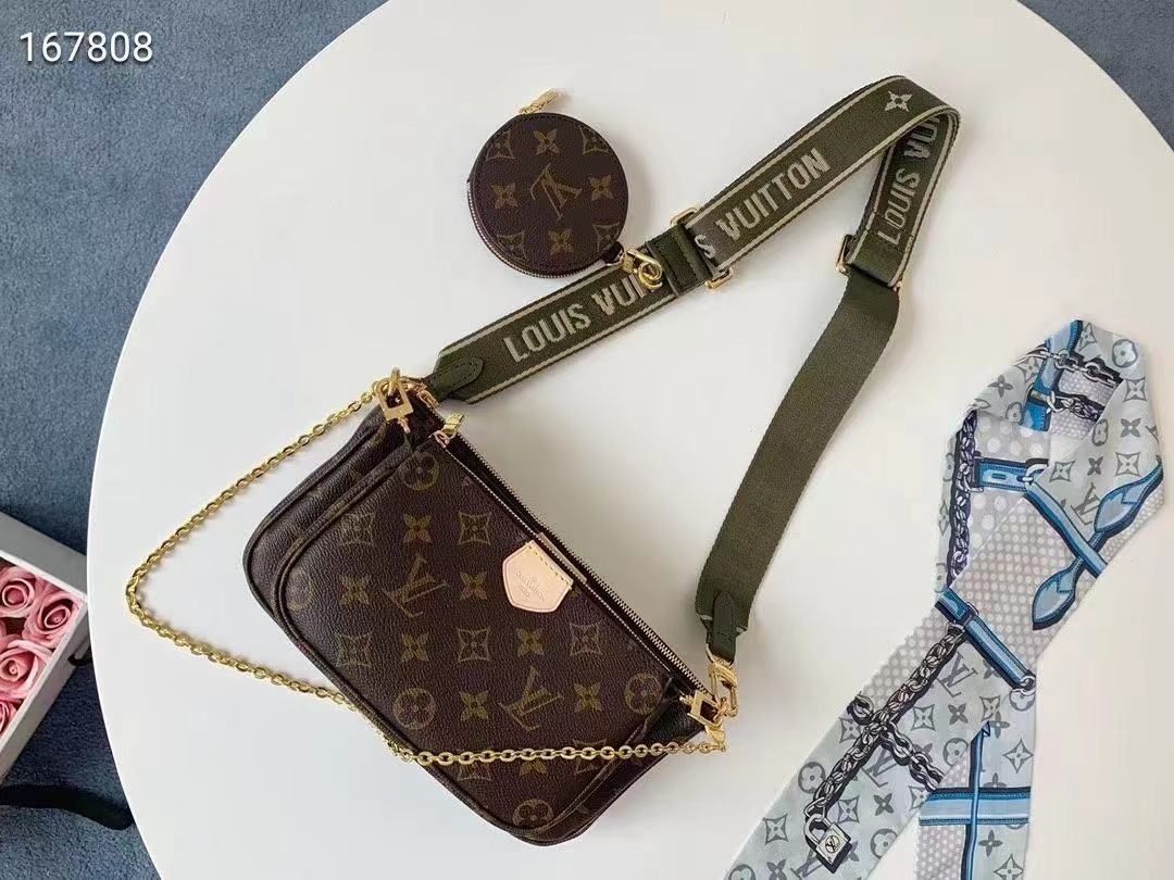 Compra M44823 Bolsos De Moda De Cuero De Alta Calidad LV Louis Vuitton  Bolsos De Las Mujeres Multi Pochette Accessoires Monederos Mini Bolsa De  Crossbody Bolsas De Hombro Barato | Entrega Rápida