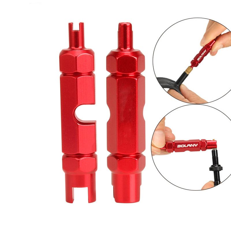 4 in 1 Bike Bicycle valve Core Wrench Removal Tool For American Presta Portable 