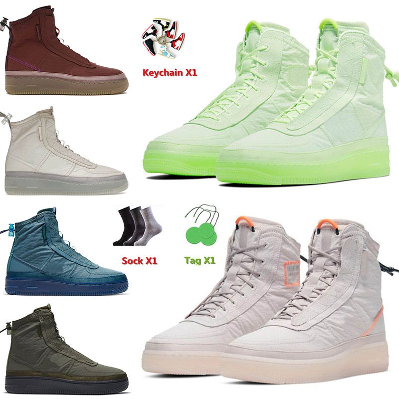 Zapatillas mujer Nike W Air Force 1 Shell Black/ Dark Grey-Black