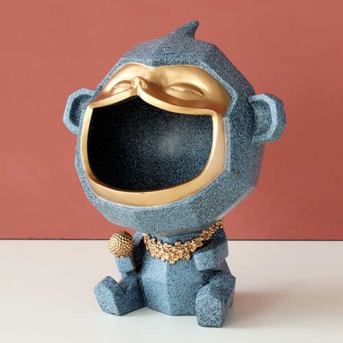 Texture Blue Monkey