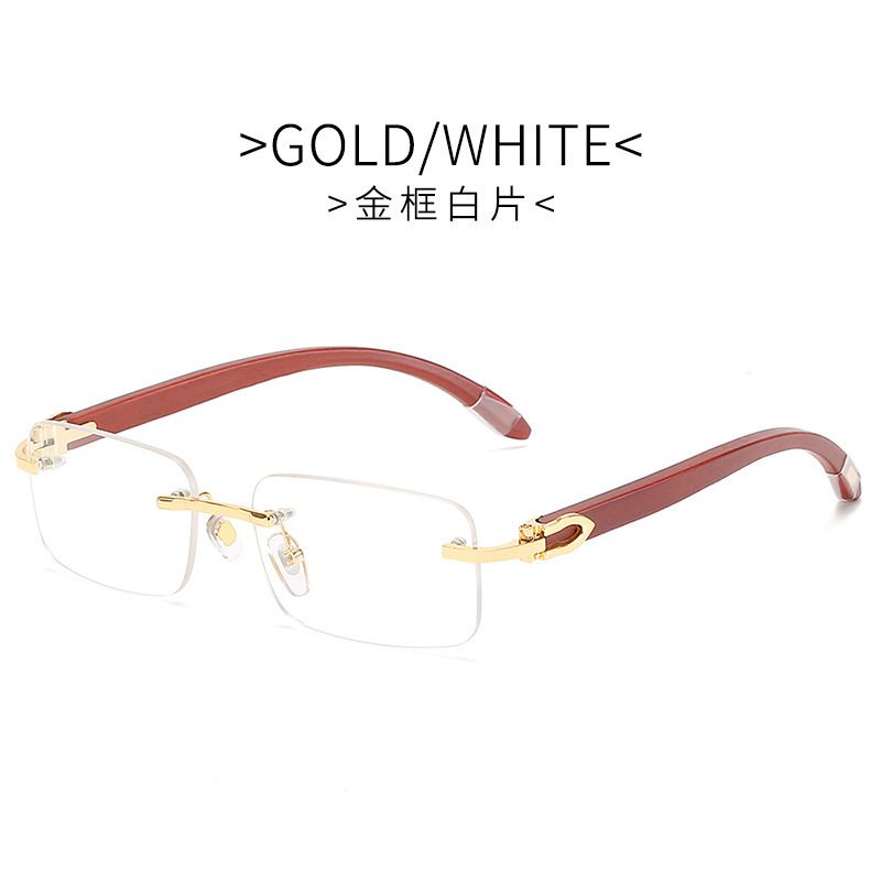 C6 Gold Frame Prongerent Leate