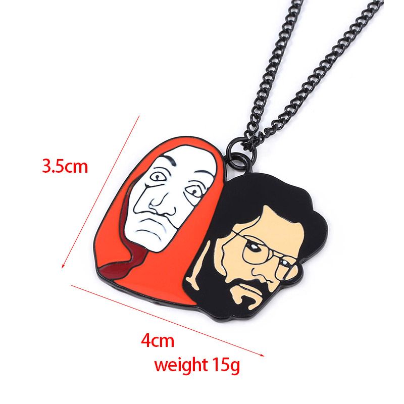 Details about   TV Series La casa de papel House of Paper Money Heist Alloy Key Chains Keychain 