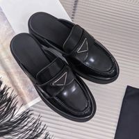 Black Closed top slippers